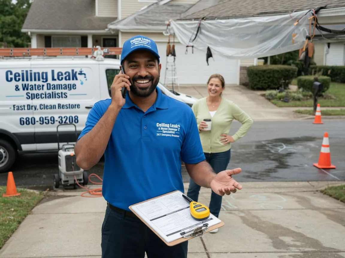 Ceiling Leak Cleanup Carson City, MI FAQs